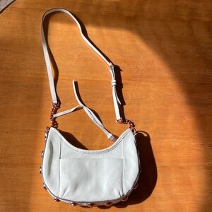 Aimee Kestenberg Vanilla Ice/Chocolate Rose Gold Bag NWT